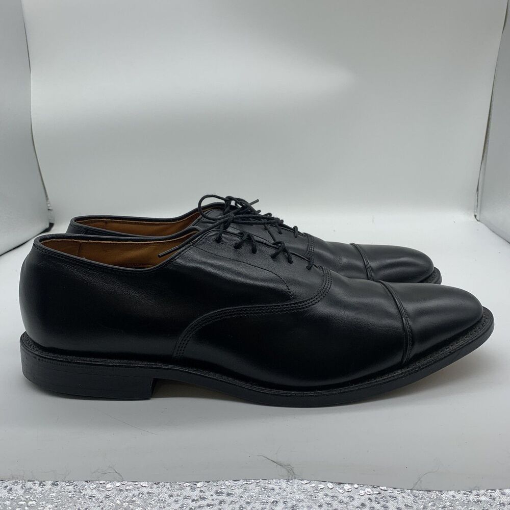 Allen Edmonds Park Avenue Shoes Mens Size 10 B 5615 Leather Cap Toe Oxford